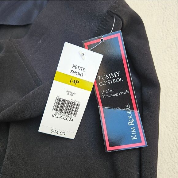 Kim Rogers Tummy Control Black Dress Pants Size 14 - Picture 7 of 11